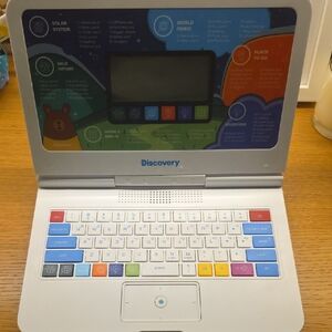 Discovery Interactive Learning Laptop - White and Multicolor